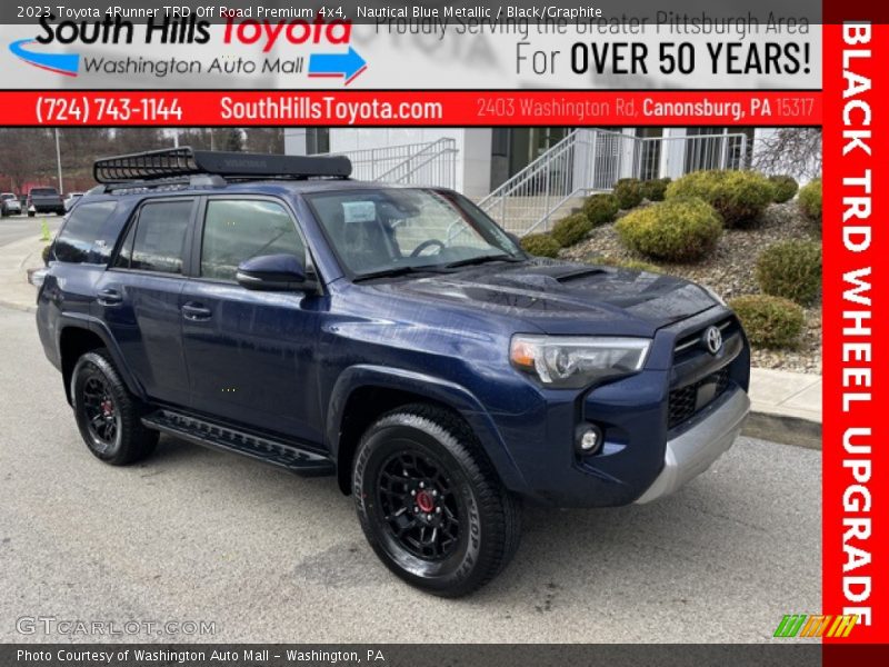 Nautical Blue Metallic / Black/Graphite 2023 Toyota 4Runner TRD Off Road Premium 4x4
