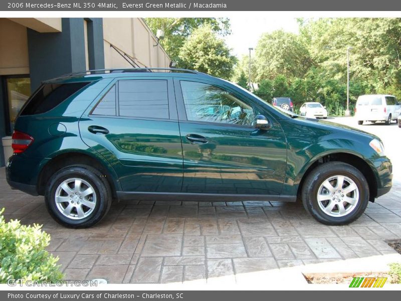 Everest Green Metallic / Macadamia 2006 Mercedes-Benz ML 350 4Matic