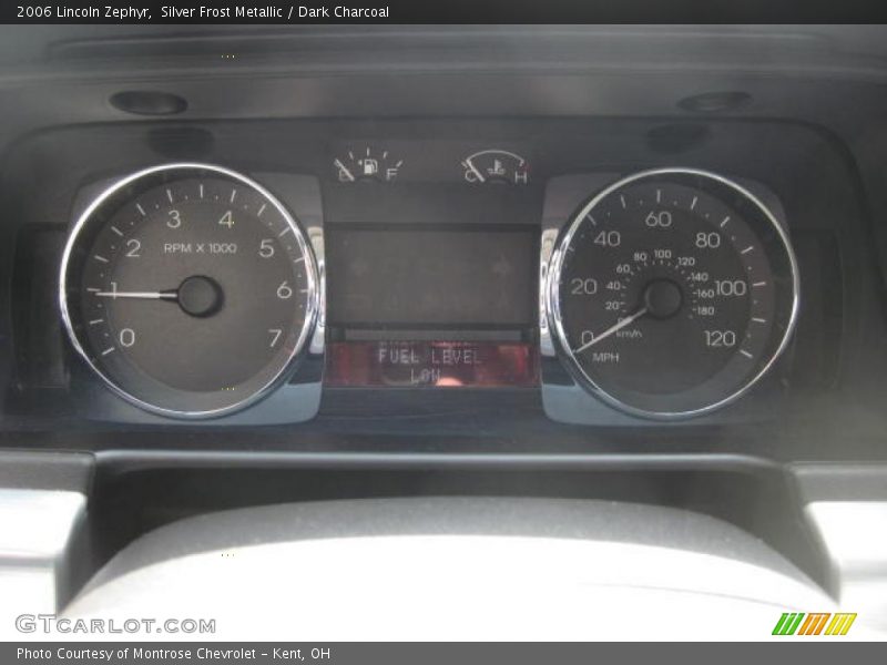 Silver Frost Metallic / Dark Charcoal 2006 Lincoln Zephyr