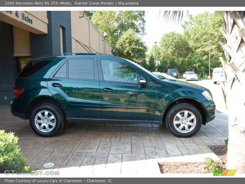 Everest Green Metallic / Macadamia 2006 Mercedes-Benz ML 350 4Matic