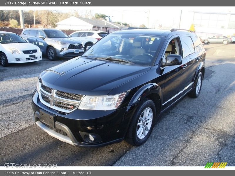 Pitch Black / Black 2017 Dodge Journey SXT AWD