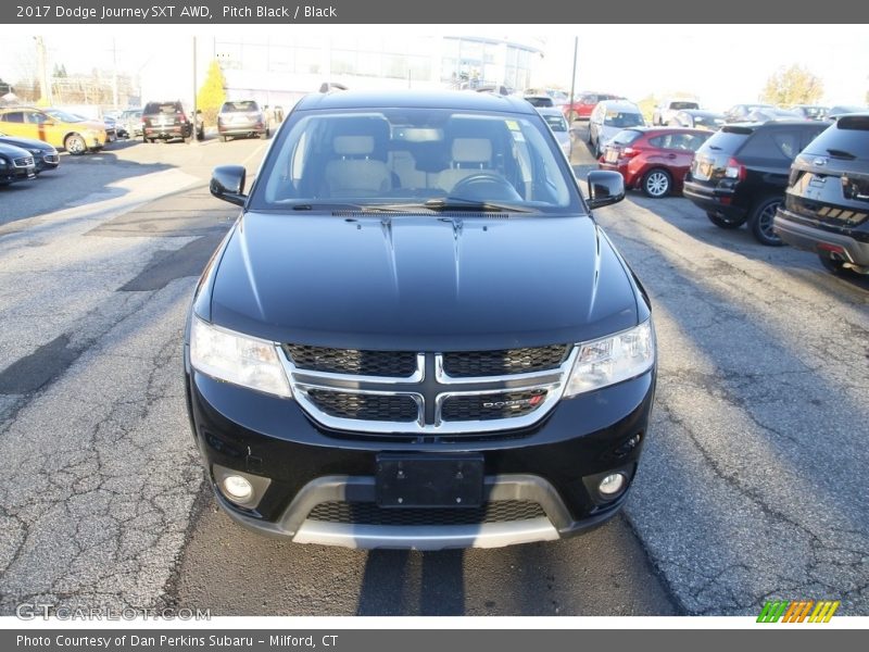 Pitch Black / Black 2017 Dodge Journey SXT AWD