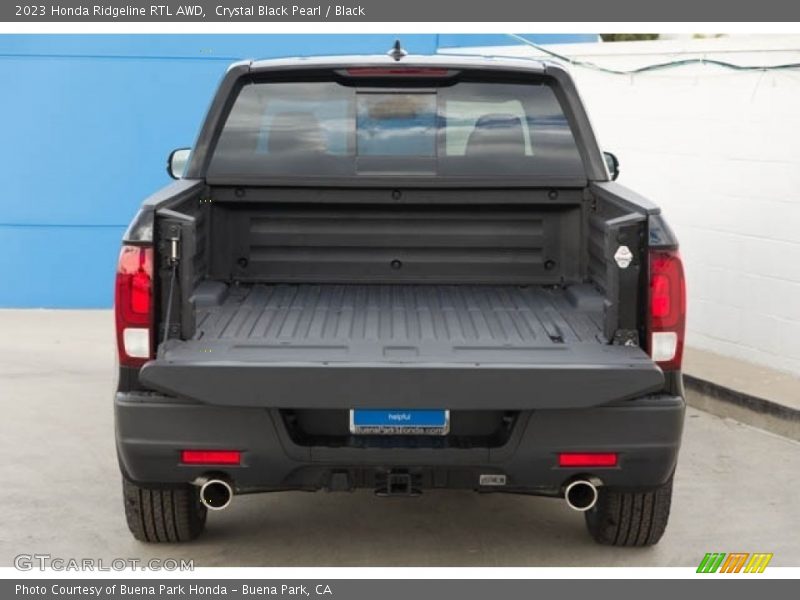 Crystal Black Pearl / Black 2023 Honda Ridgeline RTL AWD