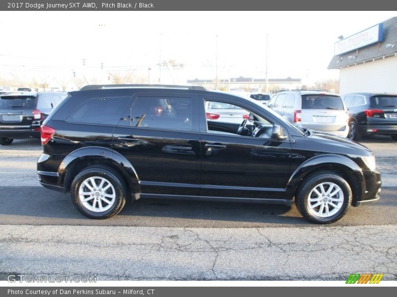 Pitch Black / Black 2017 Dodge Journey SXT AWD