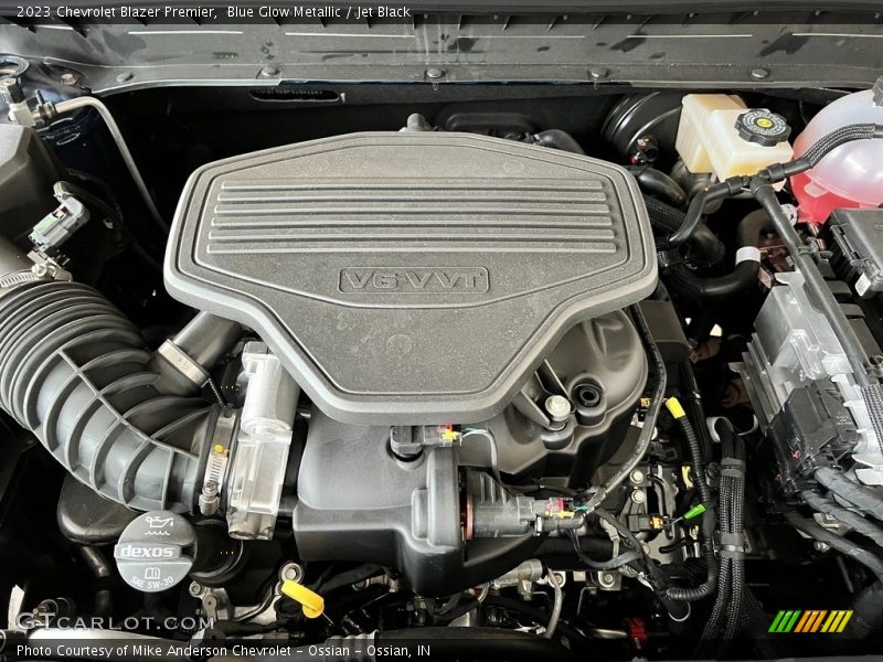 Blue Glow Metallic / Jet Black 2023 Chevrolet Blazer Premier