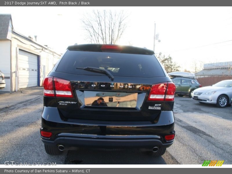 Pitch Black / Black 2017 Dodge Journey SXT AWD