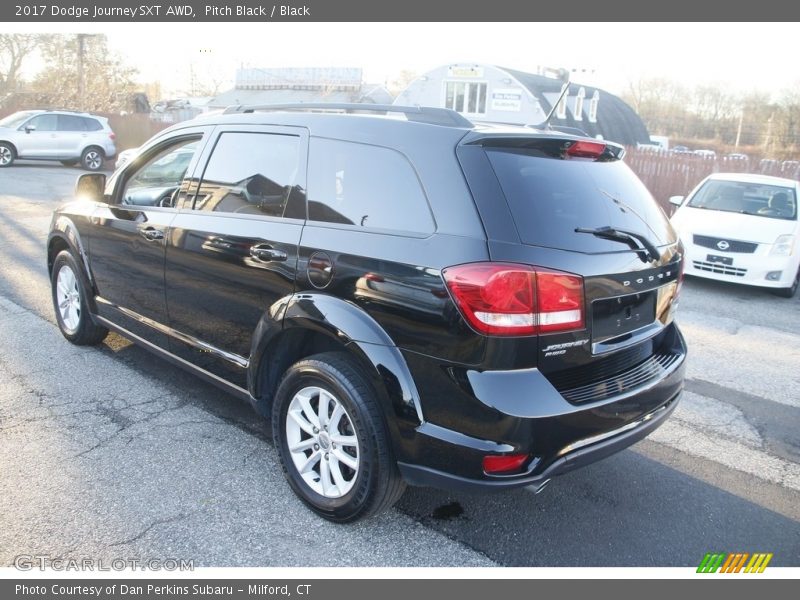Pitch Black / Black 2017 Dodge Journey SXT AWD