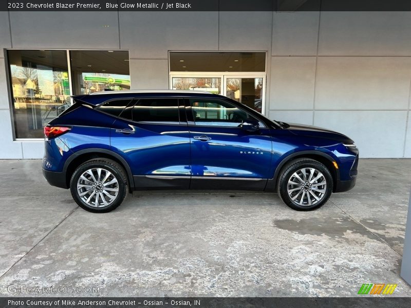 Blue Glow Metallic / Jet Black 2023 Chevrolet Blazer Premier