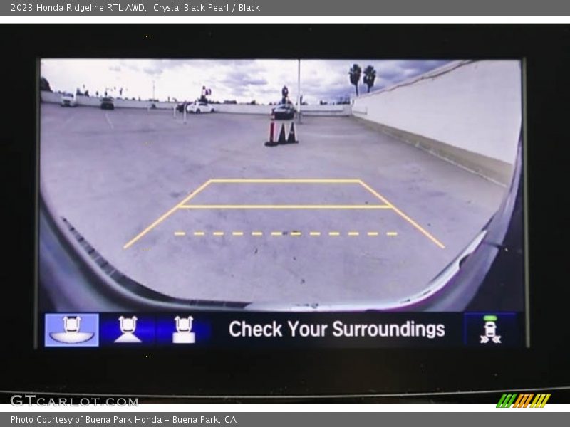 Crystal Black Pearl / Black 2023 Honda Ridgeline RTL AWD