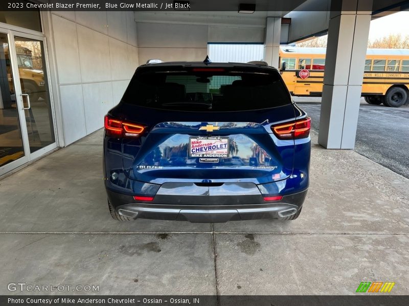 Blue Glow Metallic / Jet Black 2023 Chevrolet Blazer Premier