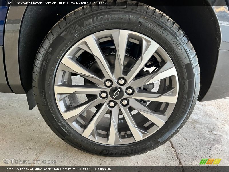 Blue Glow Metallic / Jet Black 2023 Chevrolet Blazer Premier