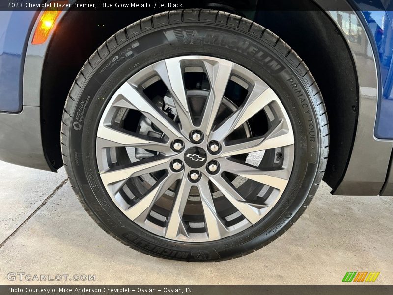 Blue Glow Metallic / Jet Black 2023 Chevrolet Blazer Premier