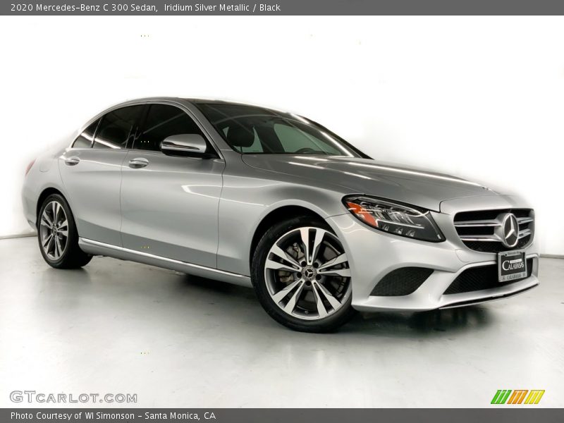 Iridium Silver Metallic / Black 2020 Mercedes-Benz C 300 Sedan
