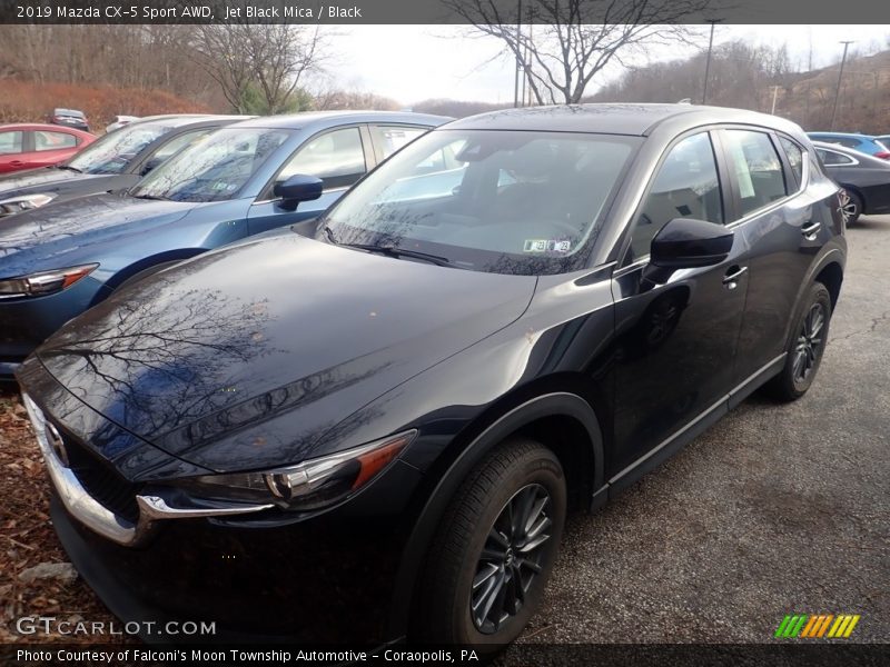 Jet Black Mica / Black 2019 Mazda CX-5 Sport AWD