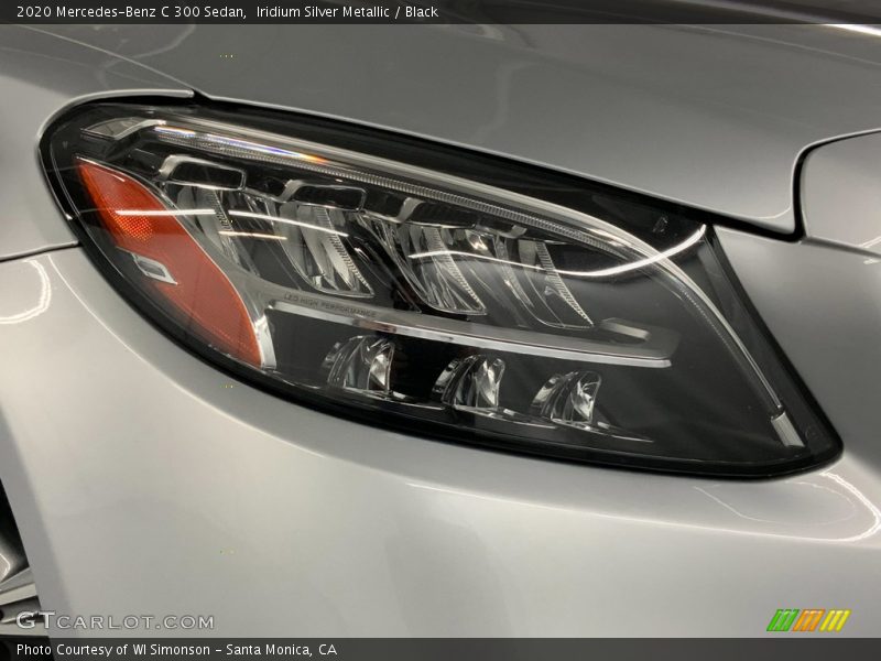 Iridium Silver Metallic / Black 2020 Mercedes-Benz C 300 Sedan