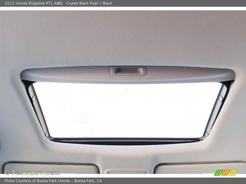 Crystal Black Pearl / Black 2023 Honda Ridgeline RTL AWD
