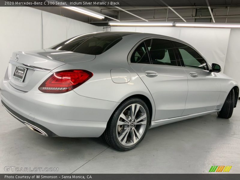 Iridium Silver Metallic / Black 2020 Mercedes-Benz C 300 Sedan