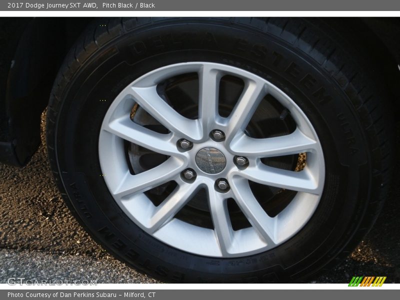 Pitch Black / Black 2017 Dodge Journey SXT AWD