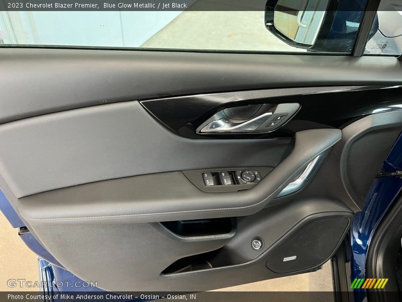 Blue Glow Metallic / Jet Black 2023 Chevrolet Blazer Premier