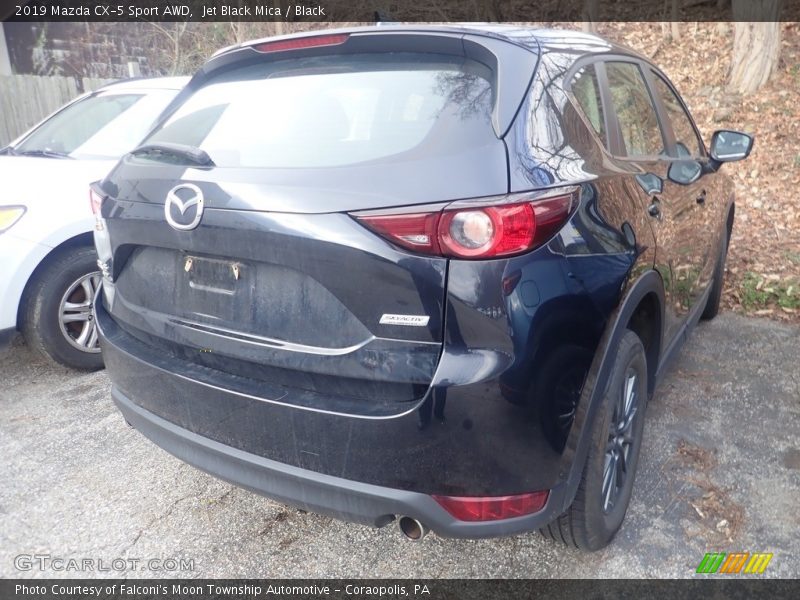 Jet Black Mica / Black 2019 Mazda CX-5 Sport AWD