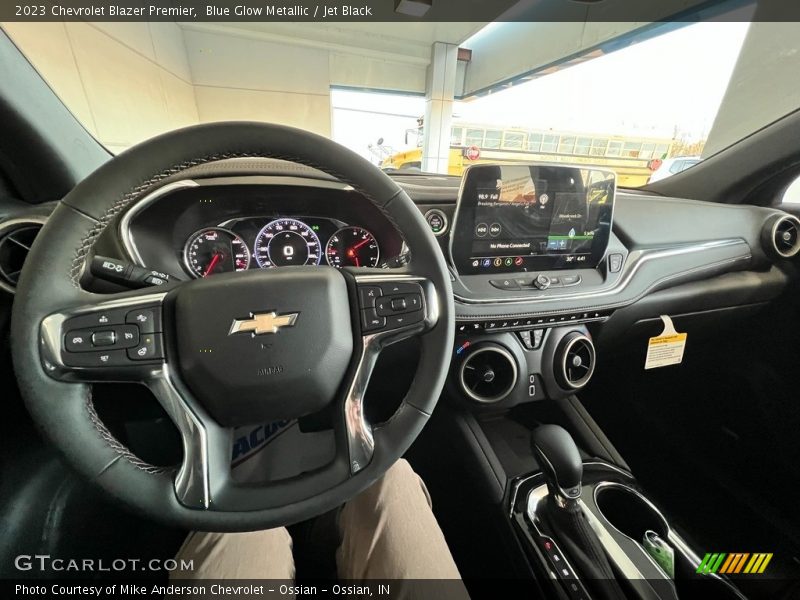 Blue Glow Metallic / Jet Black 2023 Chevrolet Blazer Premier