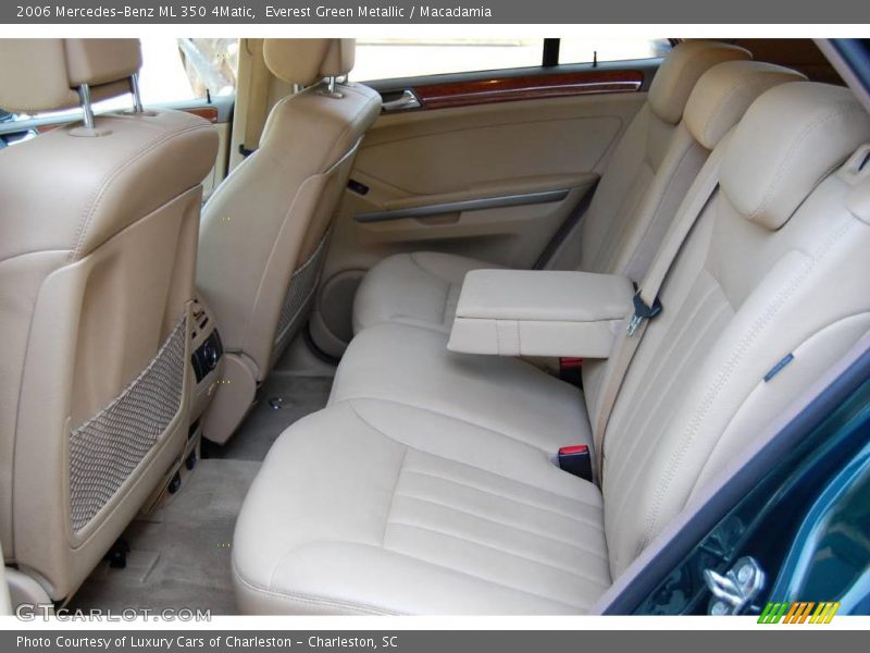 Everest Green Metallic / Macadamia 2006 Mercedes-Benz ML 350 4Matic