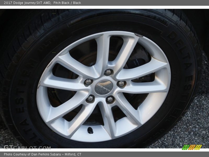Pitch Black / Black 2017 Dodge Journey SXT AWD