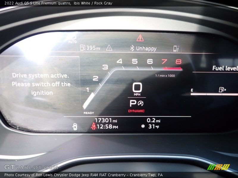  2022 Q5 S Line Premium quattro S Line Premium quattro Gauges