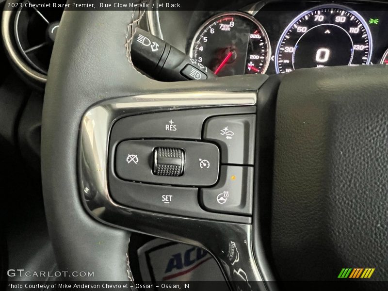 Blue Glow Metallic / Jet Black 2023 Chevrolet Blazer Premier