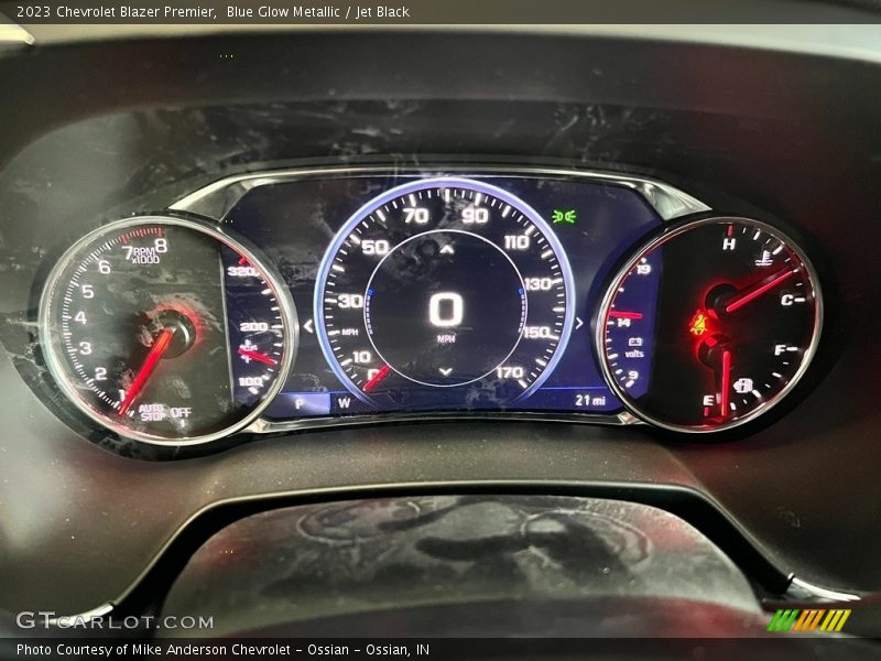 Blue Glow Metallic / Jet Black 2023 Chevrolet Blazer Premier