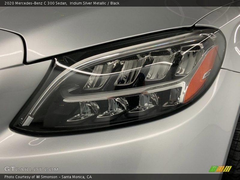 Iridium Silver Metallic / Black 2020 Mercedes-Benz C 300 Sedan
