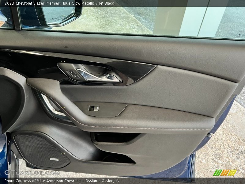 Blue Glow Metallic / Jet Black 2023 Chevrolet Blazer Premier