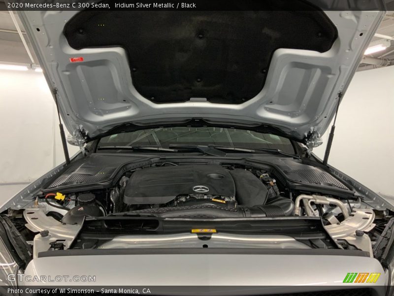 Iridium Silver Metallic / Black 2020 Mercedes-Benz C 300 Sedan