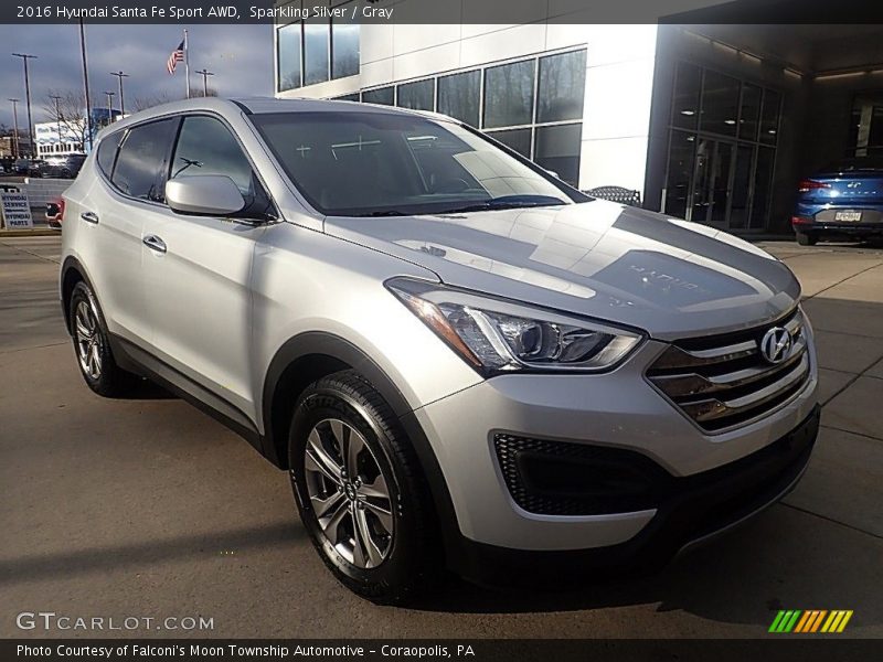  2016 Santa Fe Sport AWD Sparkling Silver