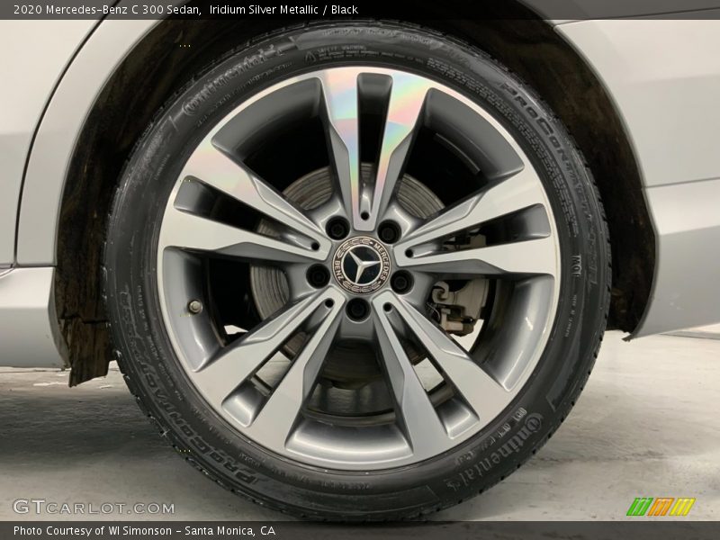 Iridium Silver Metallic / Black 2020 Mercedes-Benz C 300 Sedan