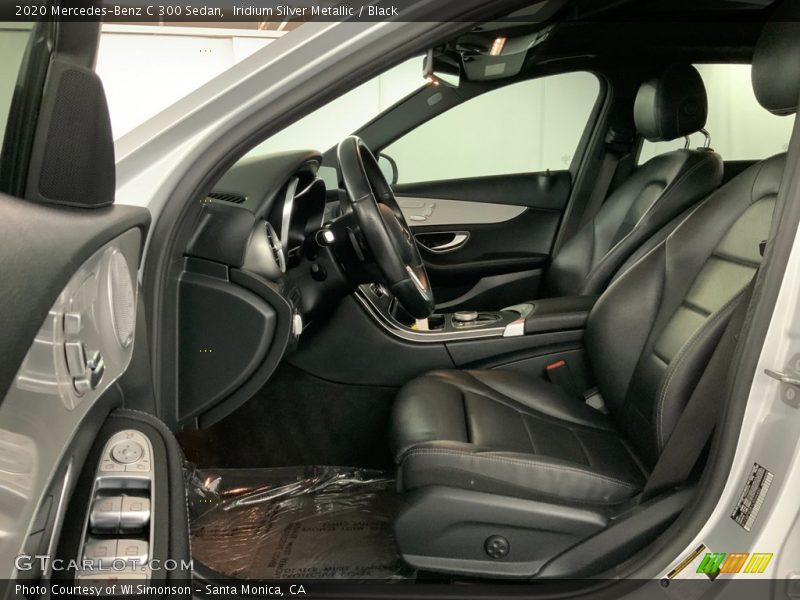 Iridium Silver Metallic / Black 2020 Mercedes-Benz C 300 Sedan
