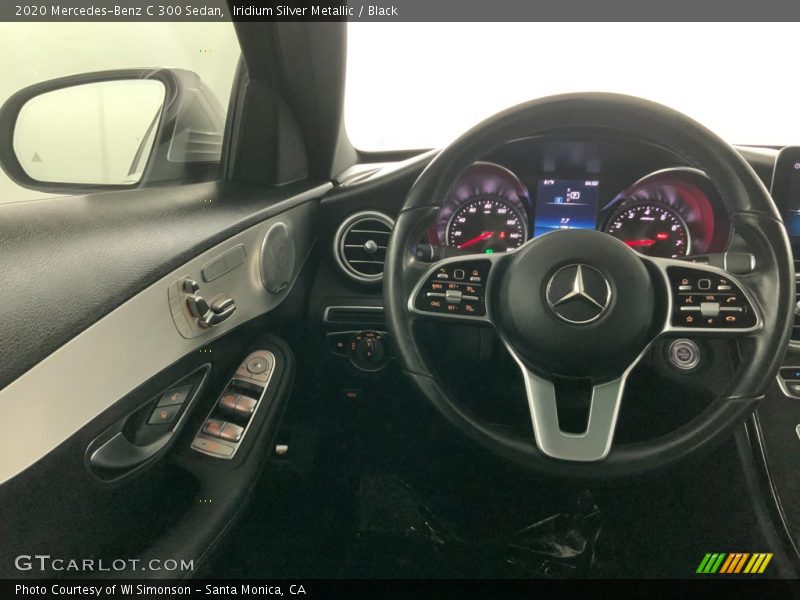 Iridium Silver Metallic / Black 2020 Mercedes-Benz C 300 Sedan