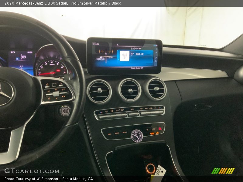 Iridium Silver Metallic / Black 2020 Mercedes-Benz C 300 Sedan