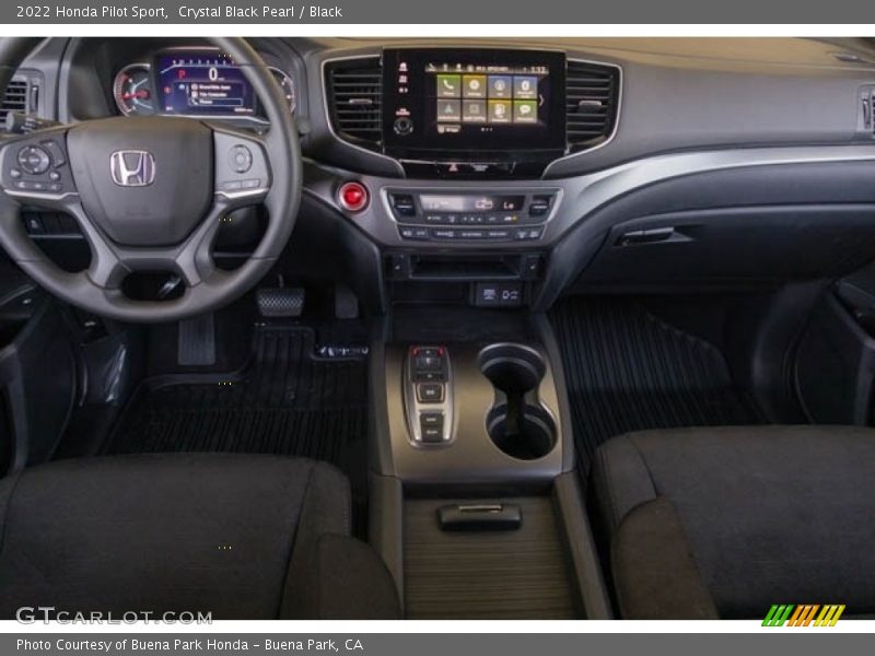 Dashboard of 2022 Pilot Sport