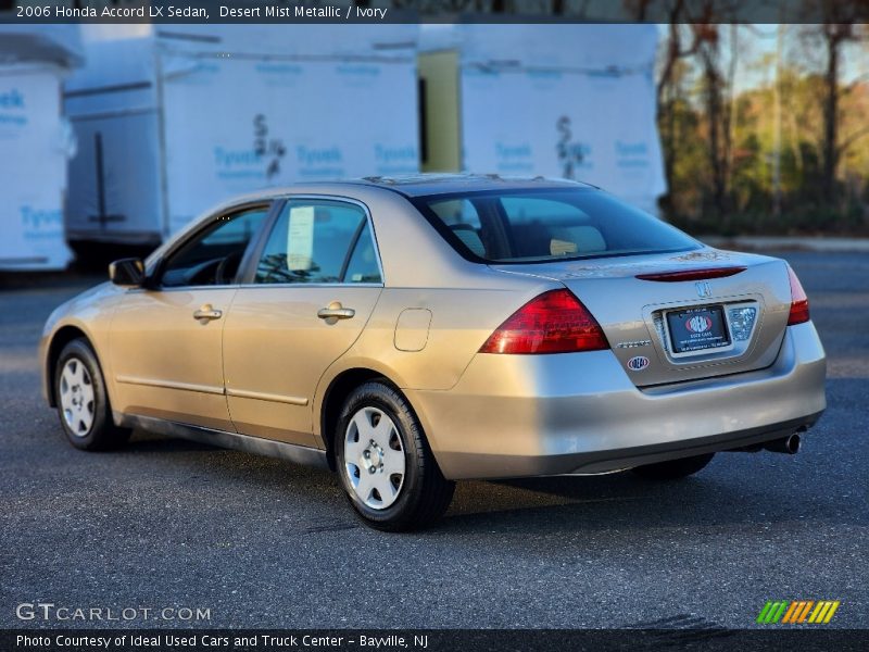 Desert Mist Metallic / Ivory 2006 Honda Accord LX Sedan