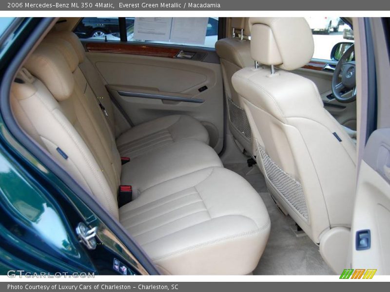 Everest Green Metallic / Macadamia 2006 Mercedes-Benz ML 350 4Matic