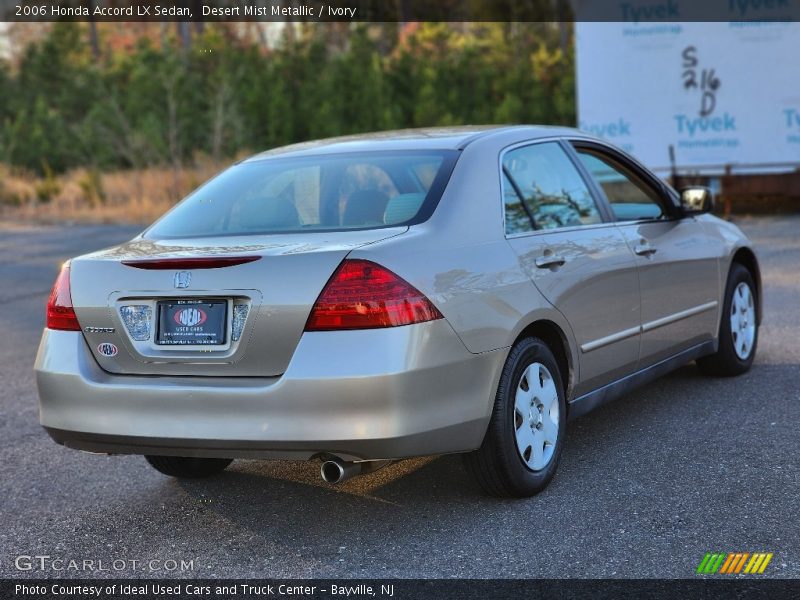 Desert Mist Metallic / Ivory 2006 Honda Accord LX Sedan