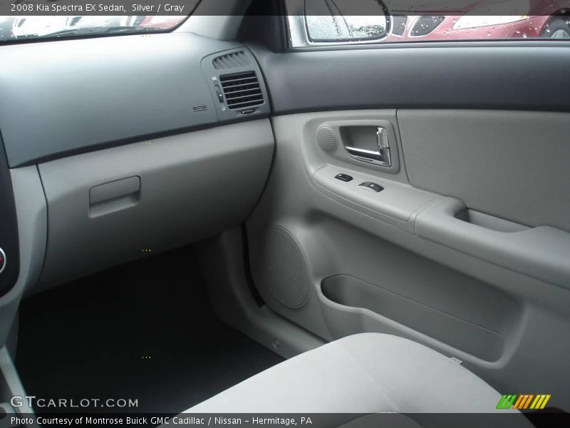 Silver / Gray 2008 Kia Spectra EX Sedan