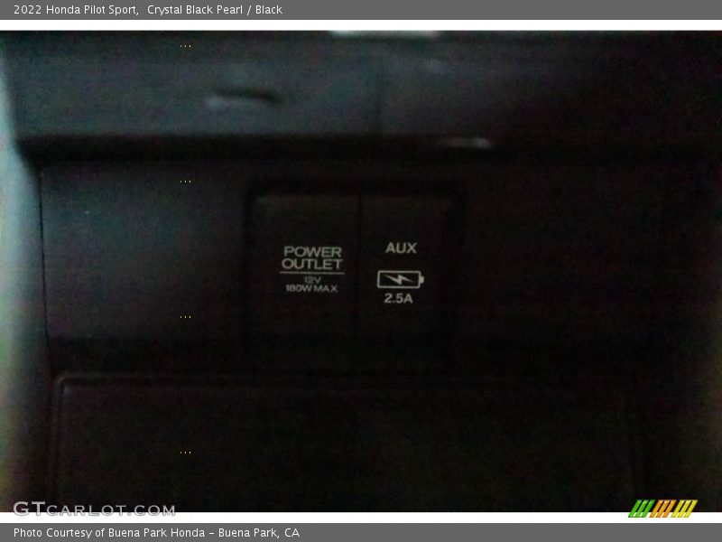Crystal Black Pearl / Black 2022 Honda Pilot Sport