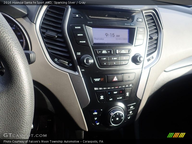 Controls of 2016 Santa Fe Sport AWD