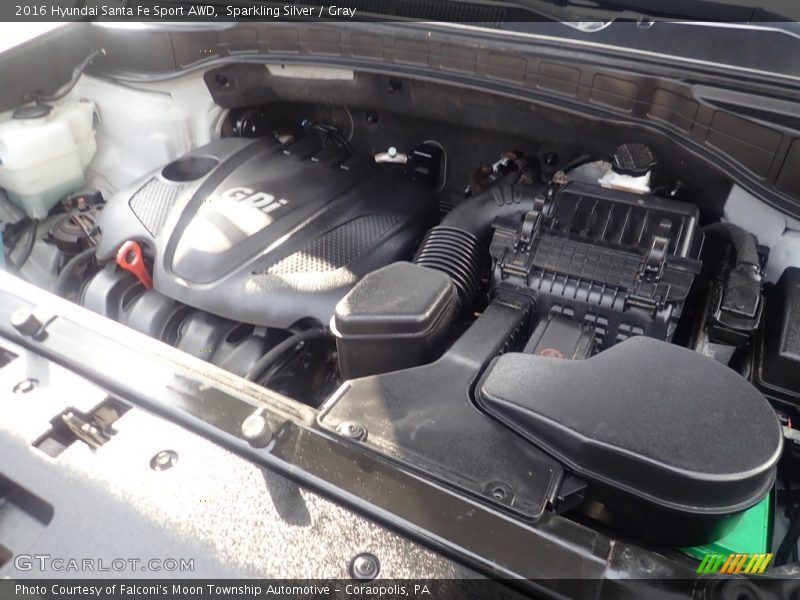  2016 Santa Fe Sport AWD Engine - 2.4 Liter GDI DOHC 16-Valve D-CVVT 4 Cylinder