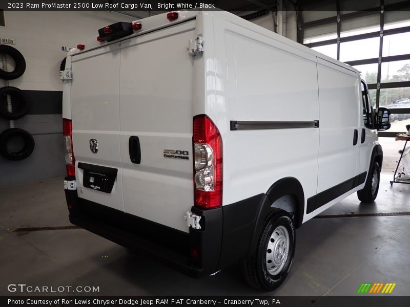 Bright White / Black 2023 Ram ProMaster 2500 Low Roof Cargo Van