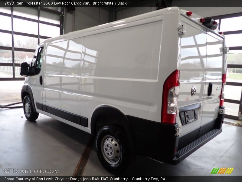 Bright White / Black 2023 Ram ProMaster 2500 Low Roof Cargo Van