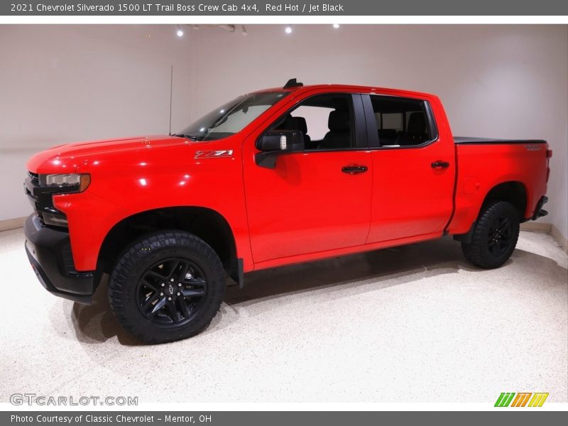  2021 Silverado 1500 LT Trail Boss Crew Cab 4x4 Red Hot
