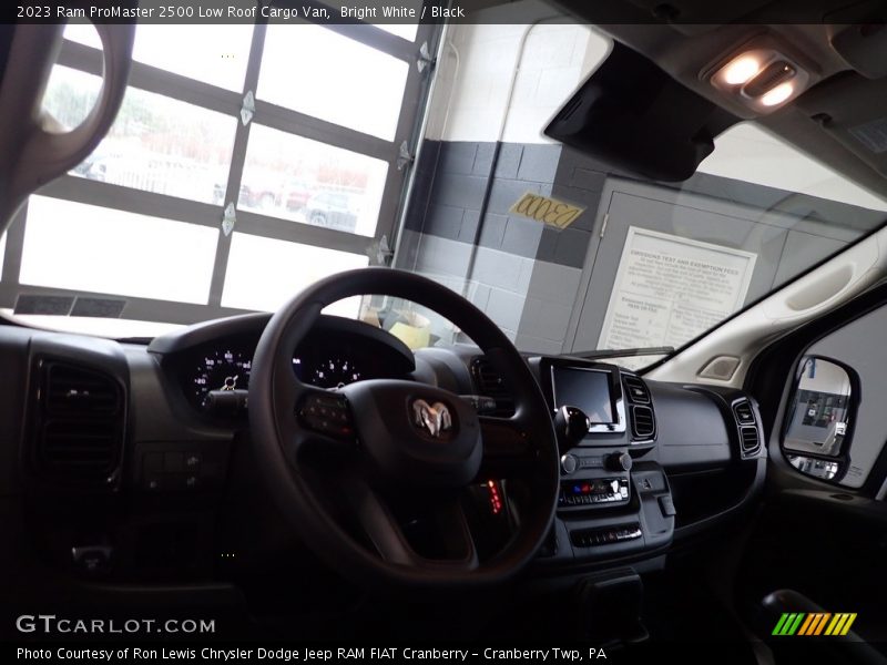 Bright White / Black 2023 Ram ProMaster 2500 Low Roof Cargo Van